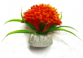 צמח פלסטיק פונפון 8X8 ס"מ כתום 109ORANGE צמח פלסטיק פונפון 8X8 ס"מ כתום 109ORANGE