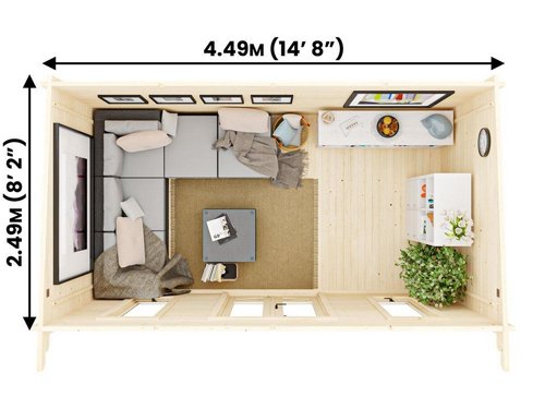���� �� ���� ���� 4.5X2.5 ��� ���� 45 �"� Dunster House Terminator