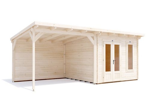 ���� �� �� ����� 6x3 ��� ���� 45 �"� Dunster House Cabin 
