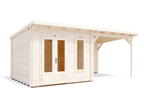 ���� �� �� ����� 6x3 ��� ���� 45 �"� Dunster House Cabin 
