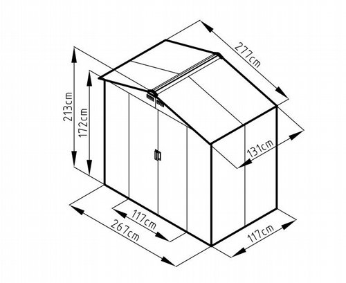 ���� ����� ���� 2.77X1.3 ��� GARDEN TOP T78 