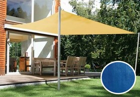 רשת צל כחול 6X6 כולל טבעות פלאיה PLAYA רשת צל כחול 6X6 כולל טבעות פלאיה PLAYA