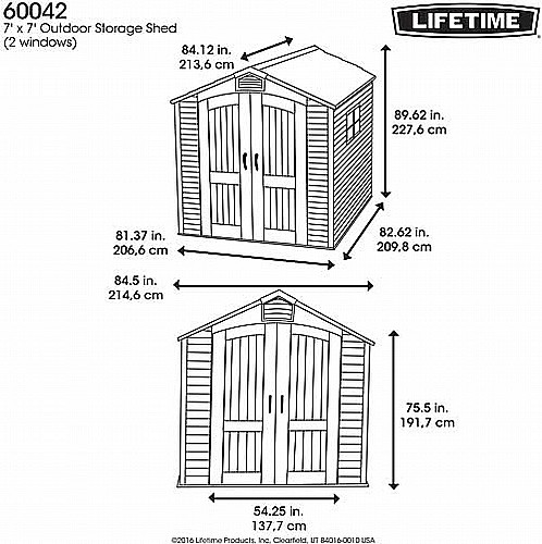 ���� ���� ������ 214X214 �"� LifeTime 60042