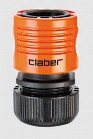 מחבר אוטומטי מהיר לצינור גן "1/2 קלבר CLABER מחבר אוטומטי מהיר לצינור גן "1/2 קלבר CLABER