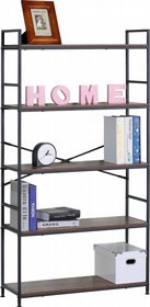 ספריה מעוצבת 5 מדפים HOMAX JOICE ספריה מעוצבת 5 מדפים HOMAX JOICE