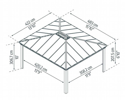 ����� ����� 4.3X4.9 ��� ���� ���� ������ Canopia Dallas