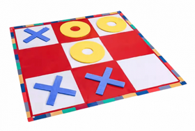 משחק איקס עיגול רצפתי ענק 120X120 ס"מ PACIFIX משחק איקס עיגול רצפתי ענק 120X120 ס"מ PACIFIX