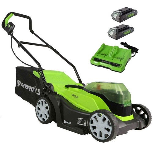 ����� ��� 36 �"� 2 ������ 2Ah +���� Dual Port 2 Ah ���� ����� Greenworks 