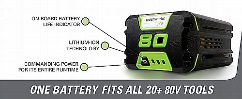 ����� ������ 80V 4.0AH ���� ����� greenworks