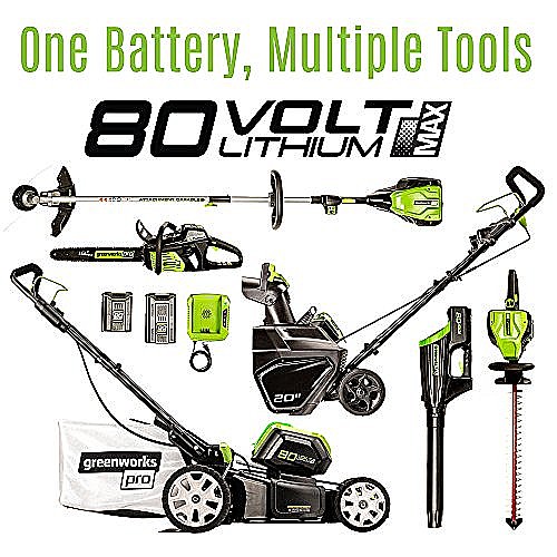 ���� ���� 80V ���� ����� greenworks