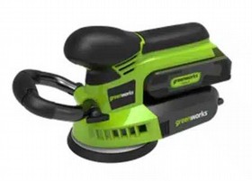 מלטשת אקצנטרית נטענת 24V (גוף בלבד) גרין וורקס greenworks מלטשת אקצנטרית נטענת 24V (גוף בלבד) גרין וורקס greenworks