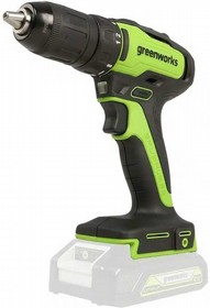 מקדחה/מברגה 24V Brushless 35Nm עם גיר 2 מהירויות (גוף בלבד) greenworks מקדחה/מברגה 24V Brushless 35Nm עם גיר 2 מהירויות (גוף בלבד) greenworks