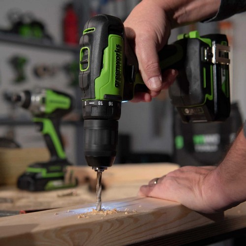 �����/����� 24V Brushless 35Nm �� ��� 2 �������� (��� ����) greenworks