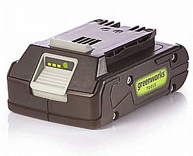 סוללת ליתיום 24V 2.0AH גרין וורקס greenworks סוללת ליתיום 24V 2.0AH גרין וורקס greenworks