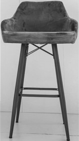 כיסא בר צבע אפור Bar-stool-Iris כיסא בר צבע אפור Bar-stool-Iris