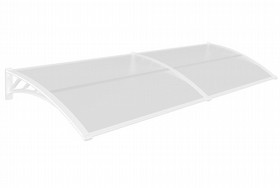 גגון גשם לדלת/חלון לבן 100X200 ס"מ Garden Top Canada J גגון גשם לדלת/חלון לבן 100X200 ס"מ Garden Top Canada J