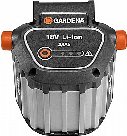 סוללה נטענת 18V לכלי גינון גרדנה GARDENA 9839 BLI-18 סוללה נטענת 18V לכלי גינון גרדנה GARDENA 9839 BLI-18