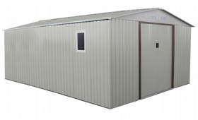 מחסן מתכת מחוזק במיוחד 3.4X4.46 מטר Garden Top T1115 מחסן מתכת מחוזק במיוחד 3.4X4.46 מטר Garden Top T1115