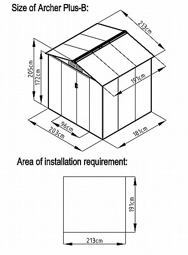���� ����� ���� 2.13X1.91 ��� GARDEN TOP T76