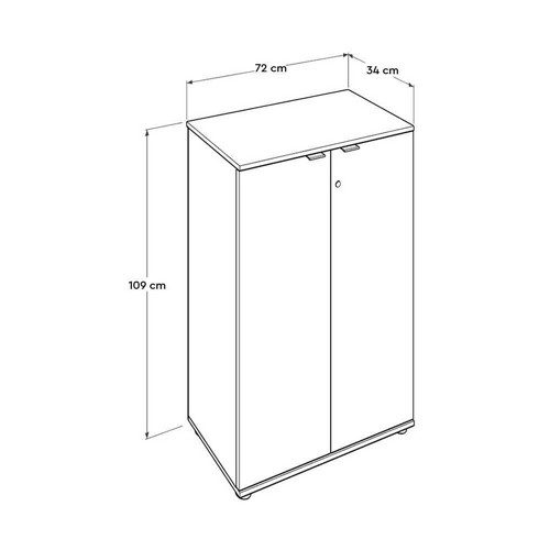 ���� ������� ����� ���� 109X34 �"� Armario