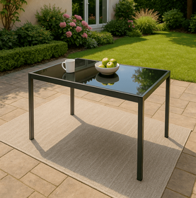 שולחן פינת אוכל לגינה או לבית מלבני LIMA לימה PLAYA שולחן פינת אוכל לגינה או לבית מלבני LIMA לימה PLAYA