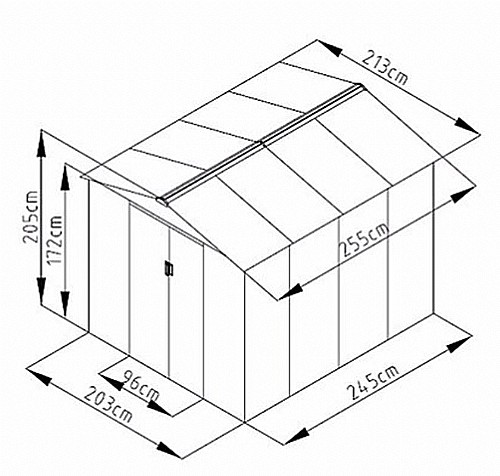���� ���� 5.4 �"� 2.13X2.55 ��� ID-GARDEN ID-79