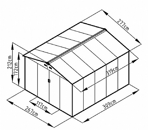 ���� ���� 8.2 �"� 2.77X3.19 ��� ID-GARDEN ID-911