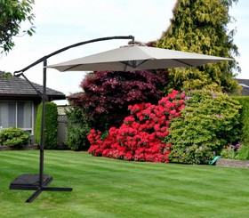 שמשיה צד עגולה 3 מטר קרם PLAYA שמשיה צד עגולה 3 מטר קרם PLAYA