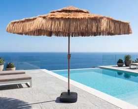 שמשיית קש עגולה 2.7 מטר PLAYA שמשיית קש עגולה 2.7 מטר PLAYA