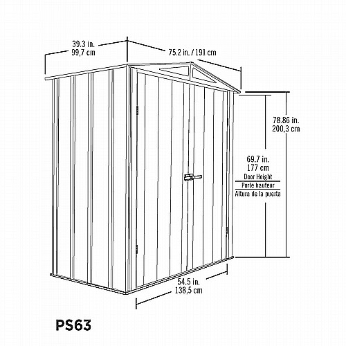 ���� ���� ���� 1X1.91 ��� GARDEN TOP PS63