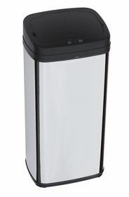 פח אלקטרוני טריקה שקטה 30L כסוף פח אלקטרוני טריקה שקטה 30L כסוף