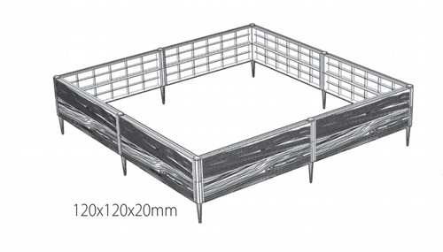 ����� ������ Raised Garden Bed 120x120