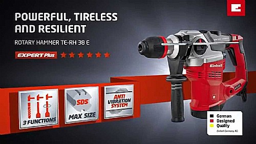 ���� ����� ������ 38 �"� 1050W ������ ������� Einhell TE-RH 38