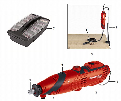 ����� ��� ��������� 135W ������ Einhell TH-MG135E