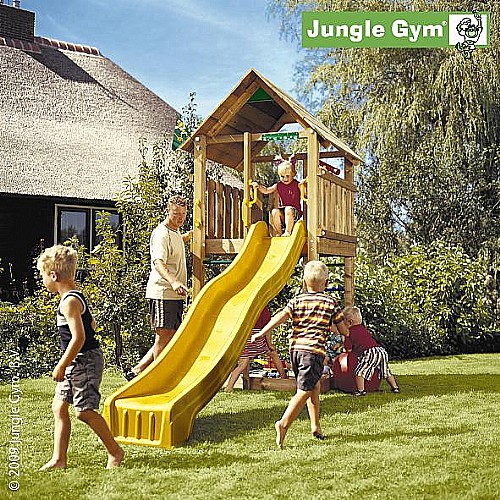 ���� ������� ��� �� ������ ��� ���� Jungle Gym WOOD KIT Cabin