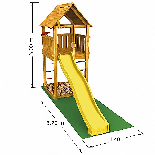 ���� ������� ��� �� ������ ��� ���� Jungle Gym WOOD KIT Cabin