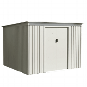 מחסן מתכת 2.61X2.41 מטר סקיילייט גימור שמנת Garden Top sky D מחסן מתכת 2.61X2.41 מטר סקיילייט גימור שמנת Garden Top sky D